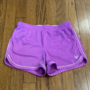 2 for $5 Justice Purple Mesh Athletic Shorts